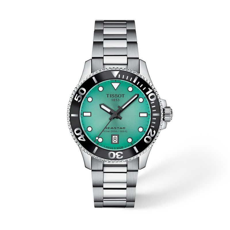 Tissot Seastar 1000 36mm T120.210.11.091.00 Women's Quartz Watch - front view