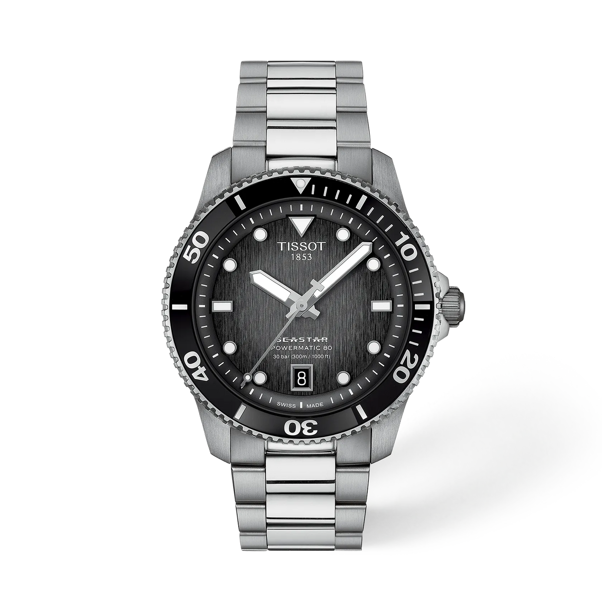 Tissot Seastar 1000 40mm T120.807.11.051.00 Unisex Automatic Watch - front (image 1)