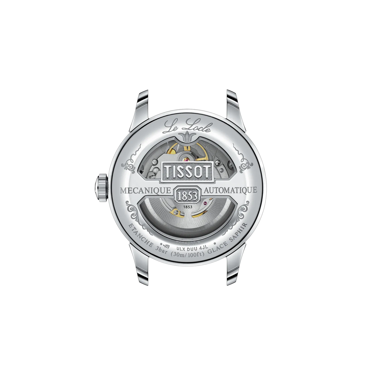 Tissot Le Locle 20th Anniversary 39.3mm T006.407.11.033.03 Men's Automatic Watch - caseback / rear (image 3)