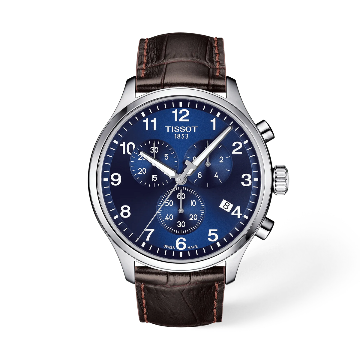 Tissot Chrono XL Classic 45mm T116.617.16.047.00 Men's Quartz Chronograph Watch - front (image 1)