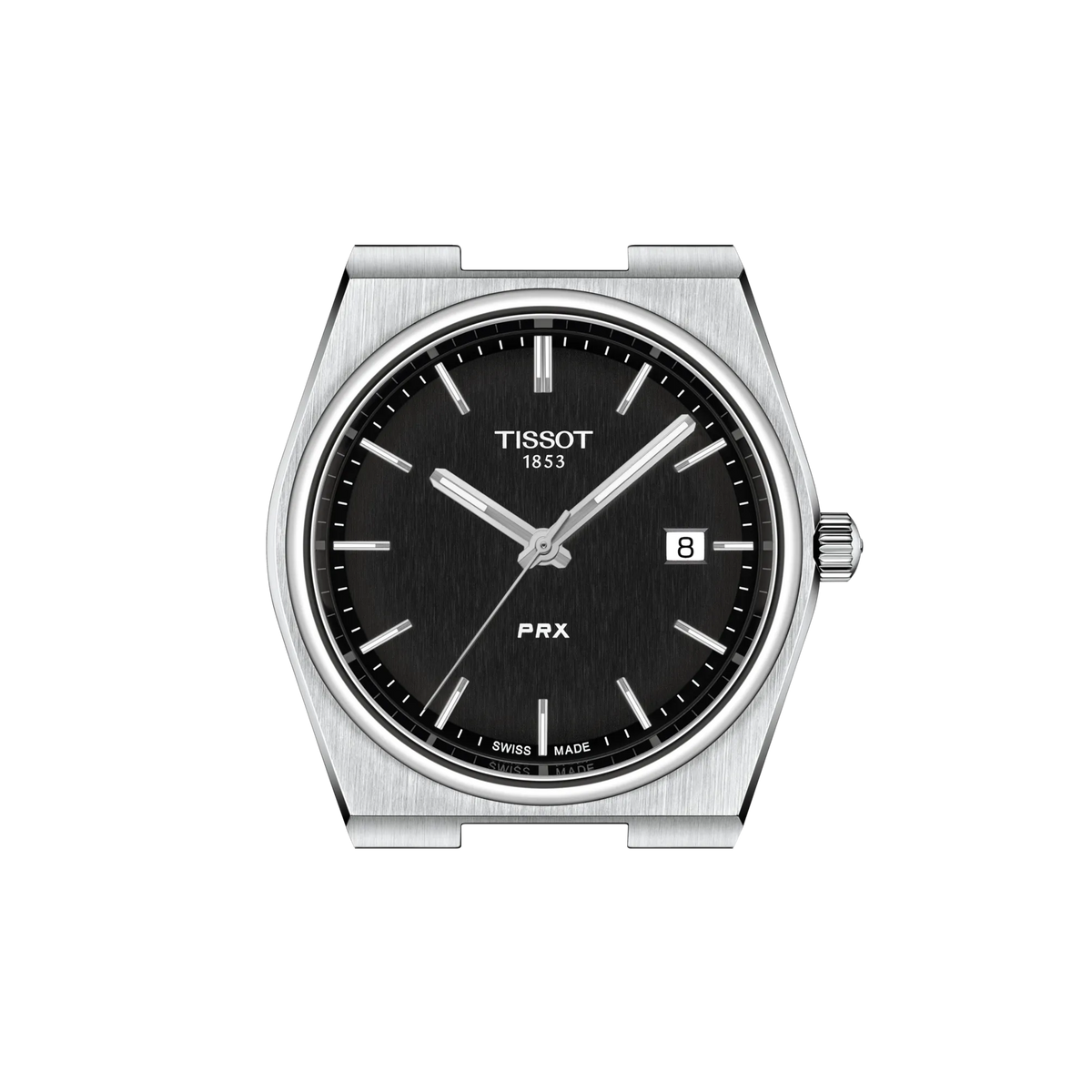 Tissot PRX 40mm T137.410.11.051.00 Men's Quartz Watch - watch head detail (image 3)