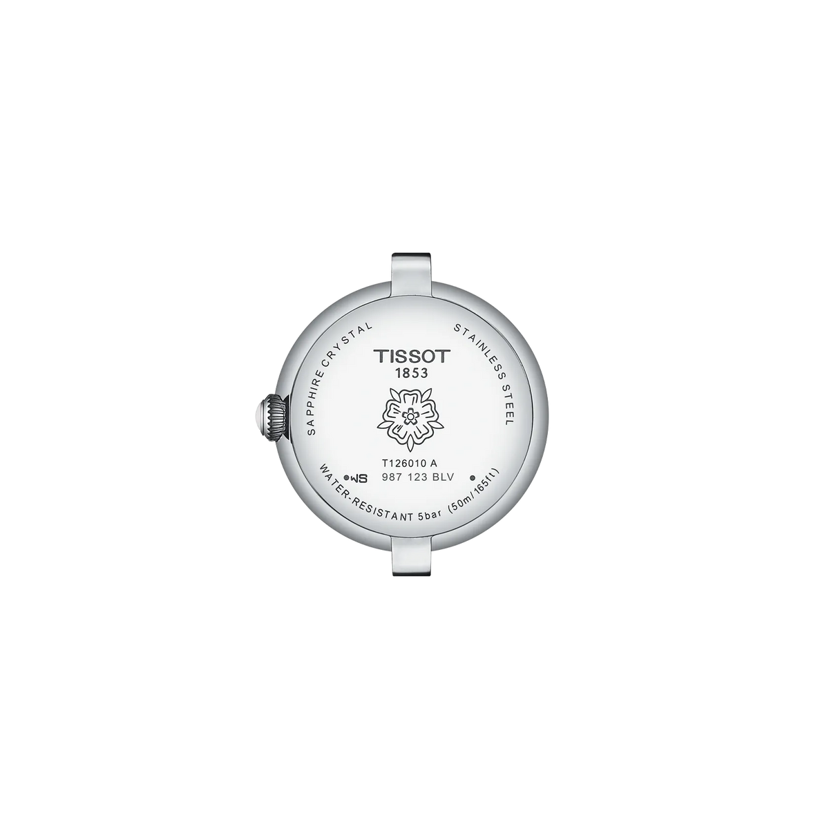 Tissot Bellissima 26mm T126.010.11.013.00 Women's Quartz Watch - caseback / rear (image 3)