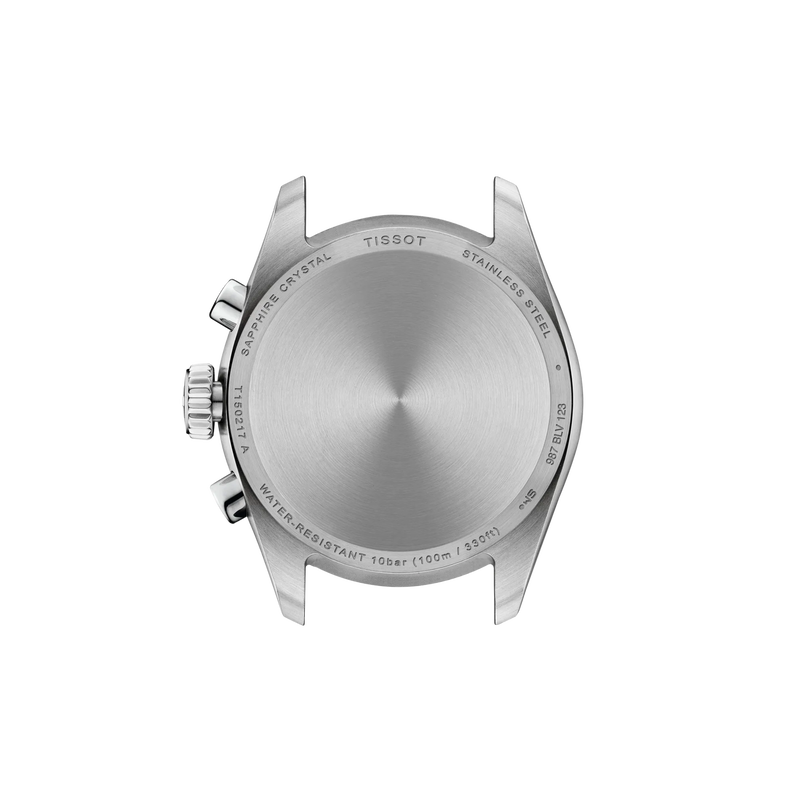Tissot PR 100 36mm T150.217.11.111.00 Women's Quartz Chronograph Watch - caseback