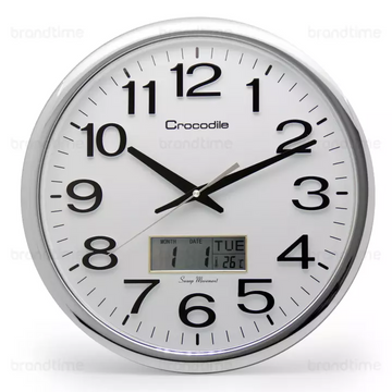Crocodile CWD0571FLKS Clock with Digital Date