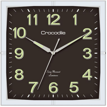 Crocodile CWL841BKST Clock