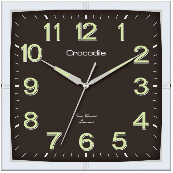 Crocodile CWL841BKST Clock