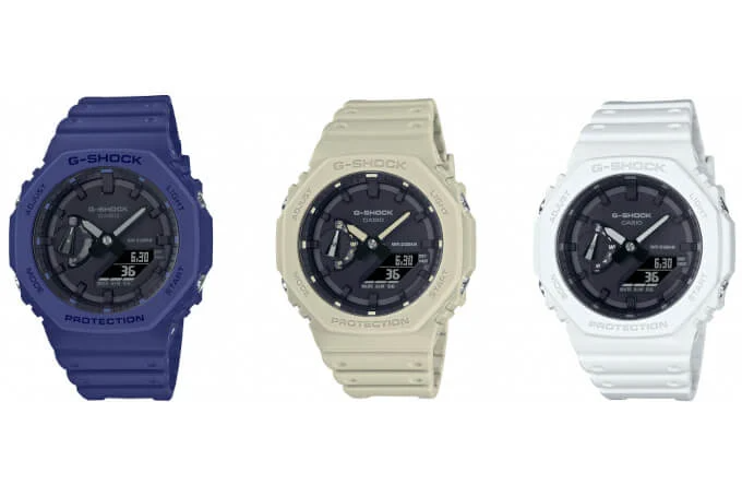 Casio G-Shock GA-2100-2A Analog-Digital Combination