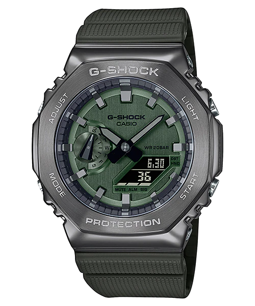 Casio G-Shock GM-2100B-3ADR Analog-Digital Combination