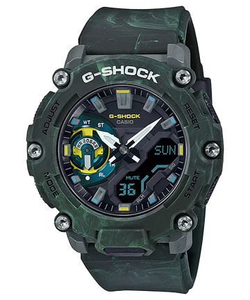 Casio G-Shock GA-2200MFR-3ADR Analog-Digital Combination
