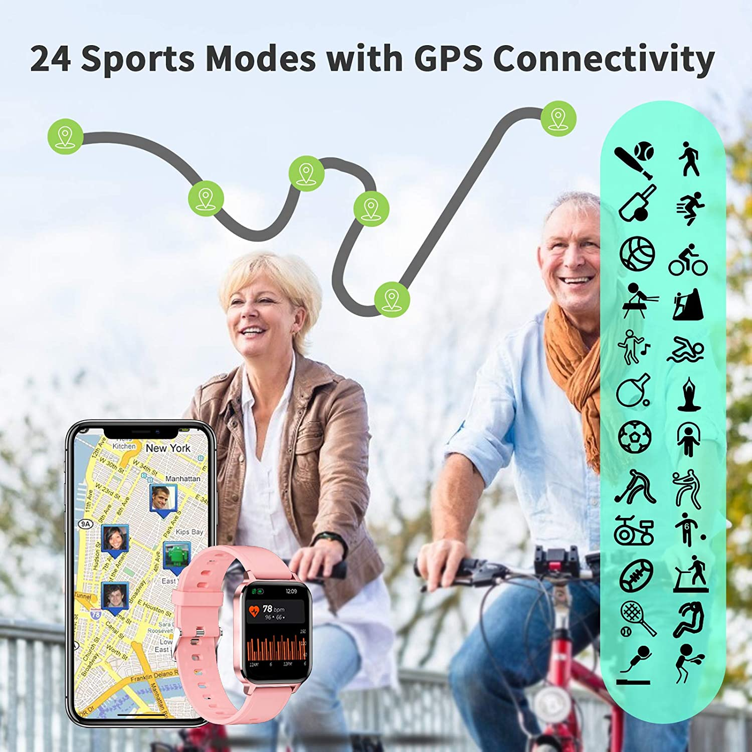 TYME TSWQ18-01 Smart Watch