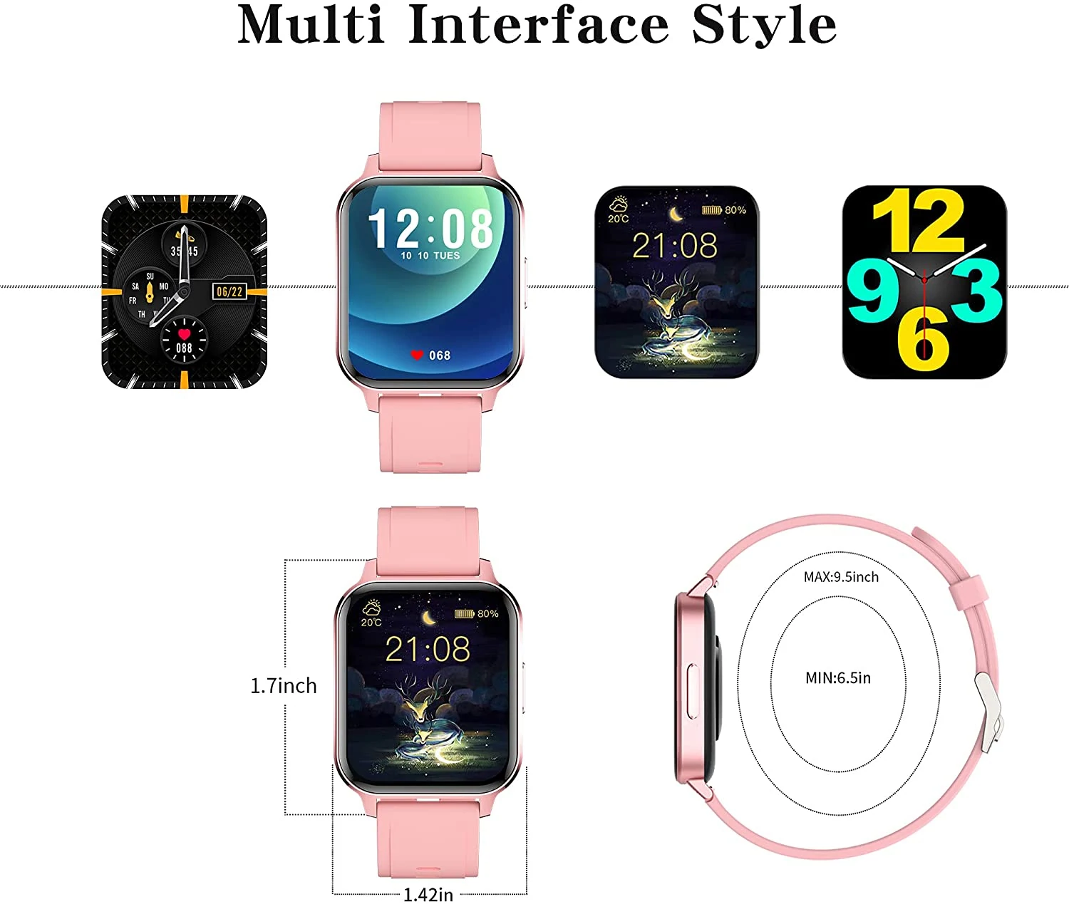 TYME TSWQ18-01 Smart Watch