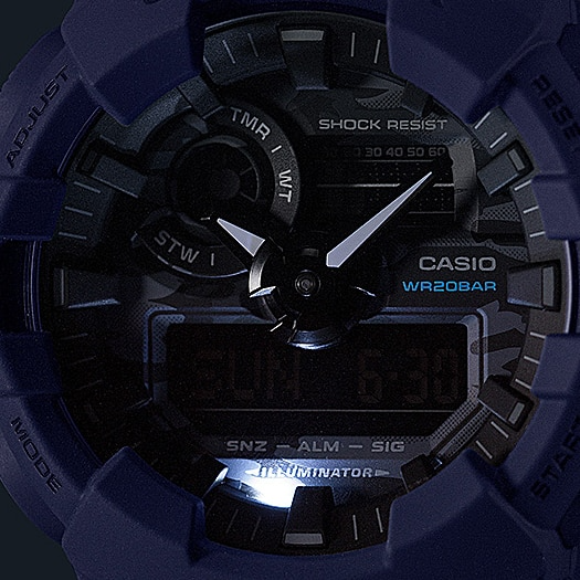 Casio G-Shock GA-700CA-2D Analog-Digital Combination