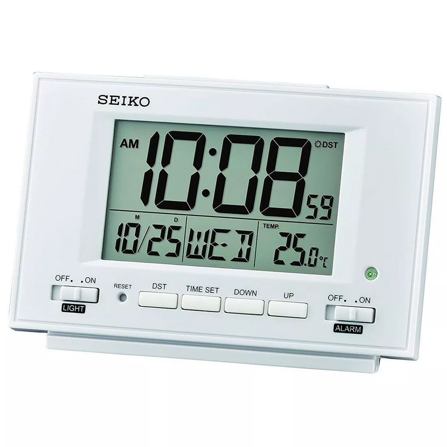 Seiko QHL075-W Digital Alarm Clock