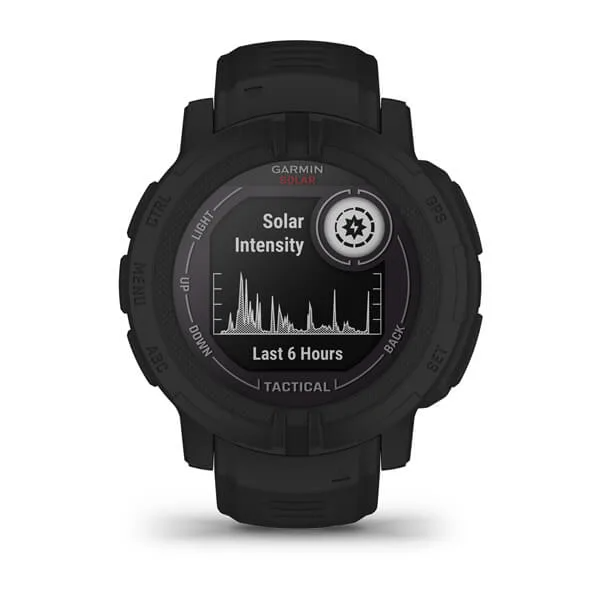 Garmin Instinct 2 Solar Tactical Edition 010-02627-63 - Rugged GPS for Hiking Series - 2 Years Warranty [FREE GIFT]