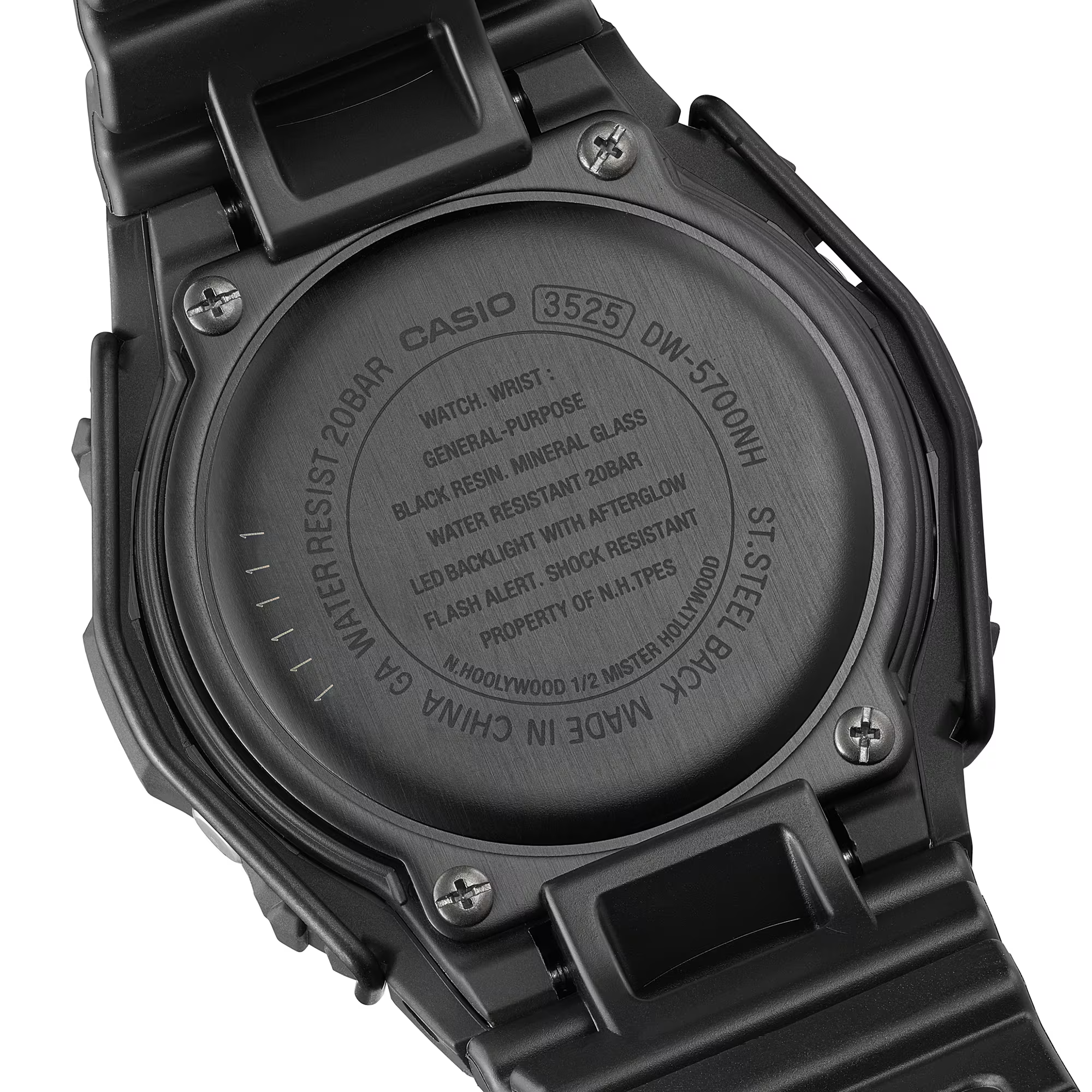 Casio G-Shock DW-5700NH-1DR N. HOOLYWOOD collaboration model Digital