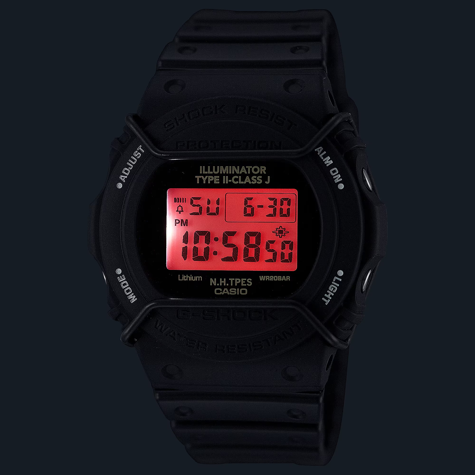 Casio G-Shock DW-5700NH-1DR N. HOOLYWOOD collaboration model Digital