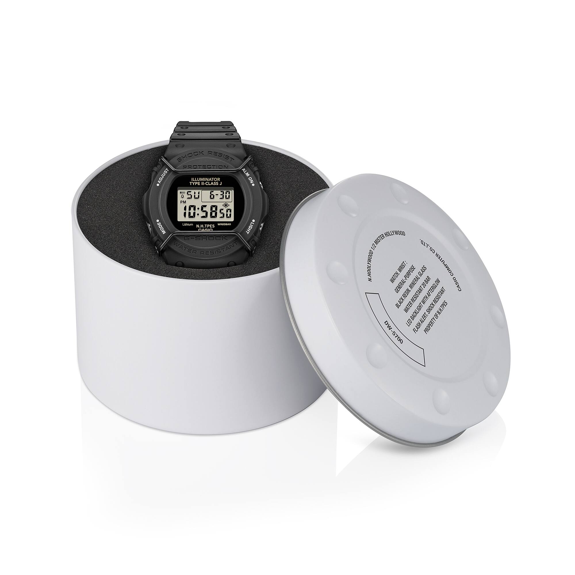 Casio G-Shock DW-5700NH-1DR N. HOOLYWOOD collaboration model Digital