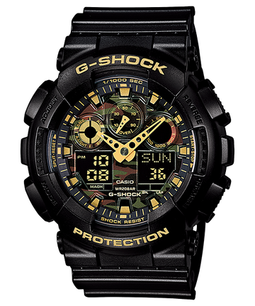 Casio G-Shock GA-100CF-1A9DR Analog-Digital Combination