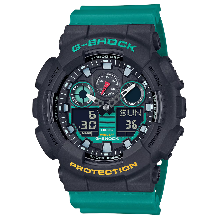 Casio G-Shock GA-100MT-1A3DR Analog-Digital Combination