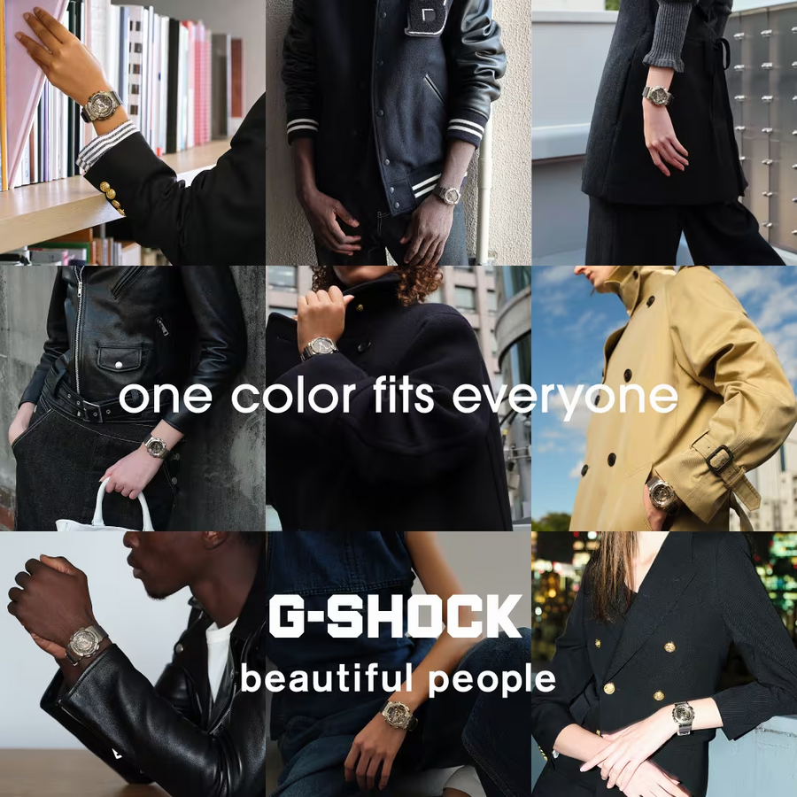 Casio G-Shock GM-S110BP-5ADR beautiful people Collaboration Model Analog-Digital Combination