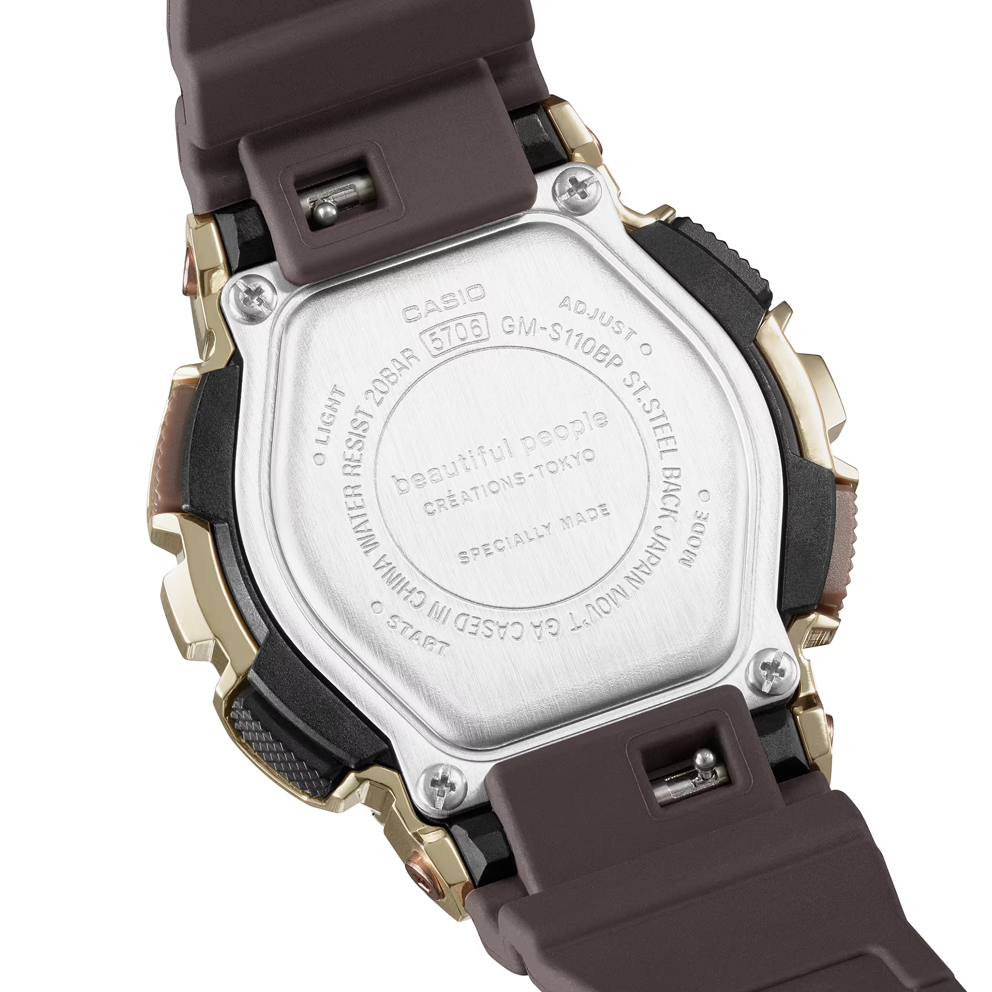 Casio G-Shock GM-S110BP-5ADR beautiful people Collaboration Model Analog-Digital Combination