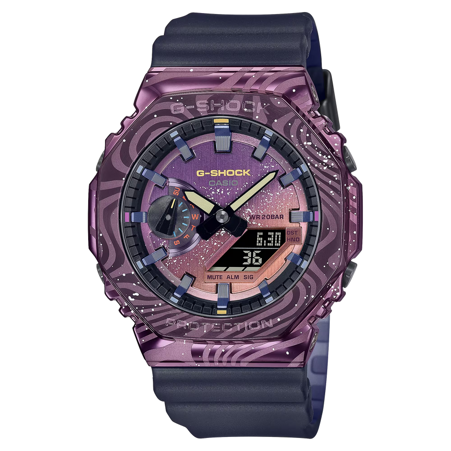 Casio G-Shock GM-2100MWG-1ADR Milky Way Analog-Digital Combination