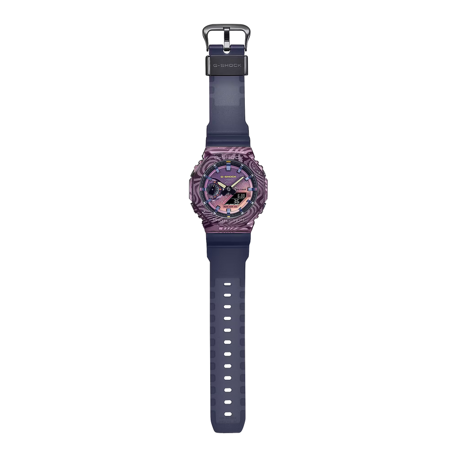 Casio G-Shock GM-2100MWG-1ADR Milky Way Analog-Digital Combination