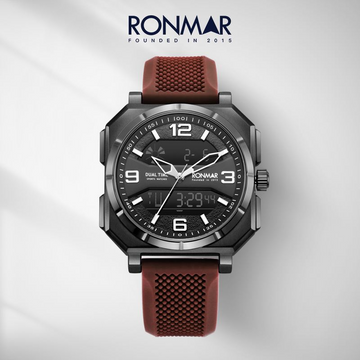 RONMAR RM-ES01BK Black Warrior Series Quartz