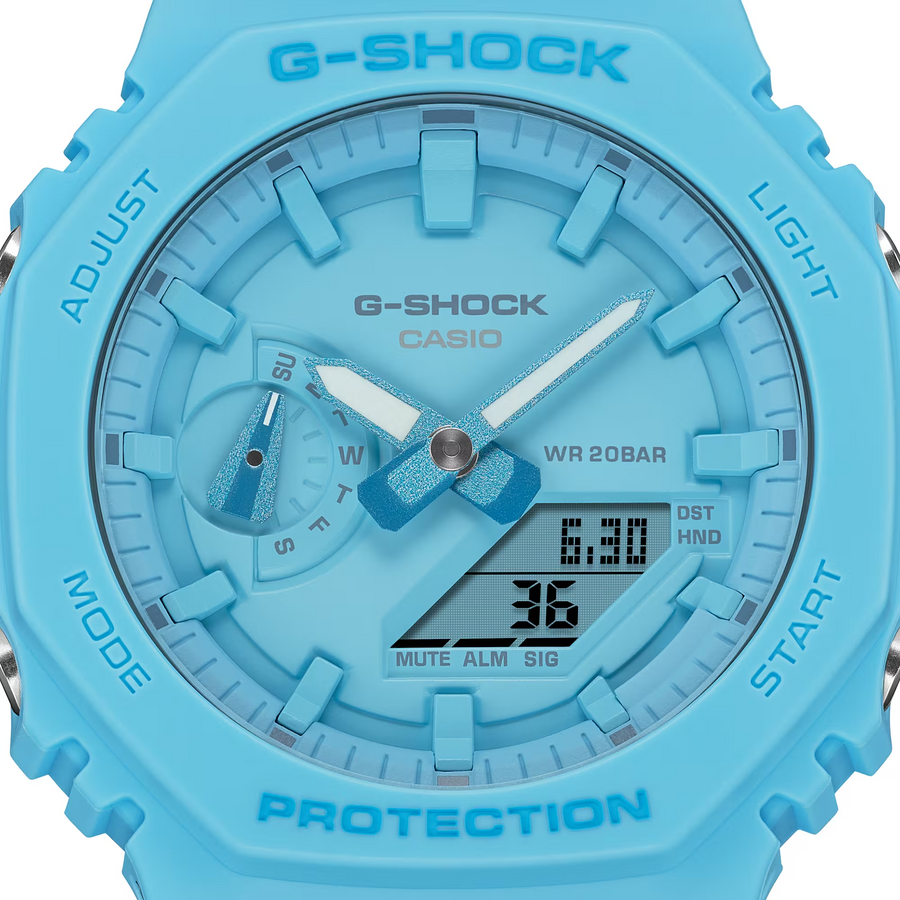 Casio G-Shock GA-2100-2A2DR Analog-Digital Combination