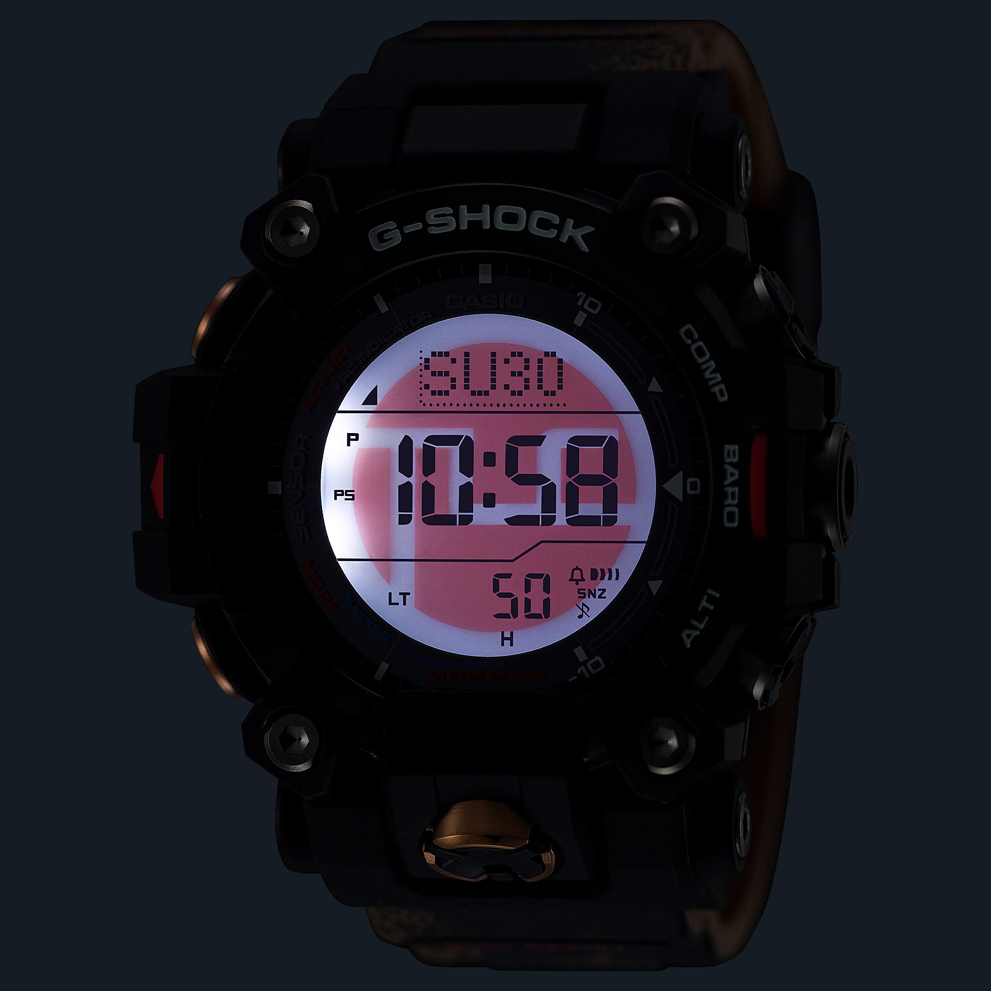 Casio G-Shock GW-9500TLC-1DR Master of G-Land Mudman TEAM LAND CRUISER TOYOTA AUTO BODY Collaboration Model Digital