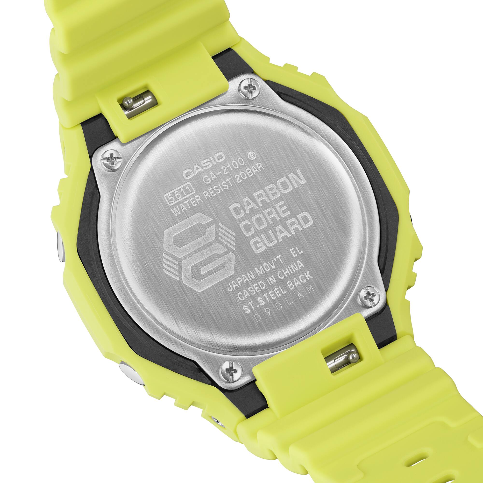 Casio G-Shock GA-2100-9A9DR Analog-Digital Combination
