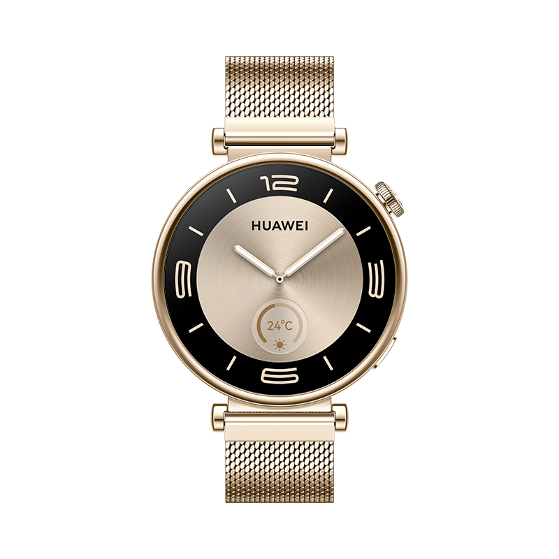 HUAWEI WATCH GT 4 41mm Light Gold Milanese Strap
