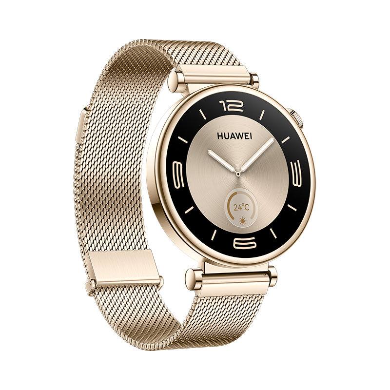 HUAWEI WATCH GT 4 41mm Light Gold Milanese Strap