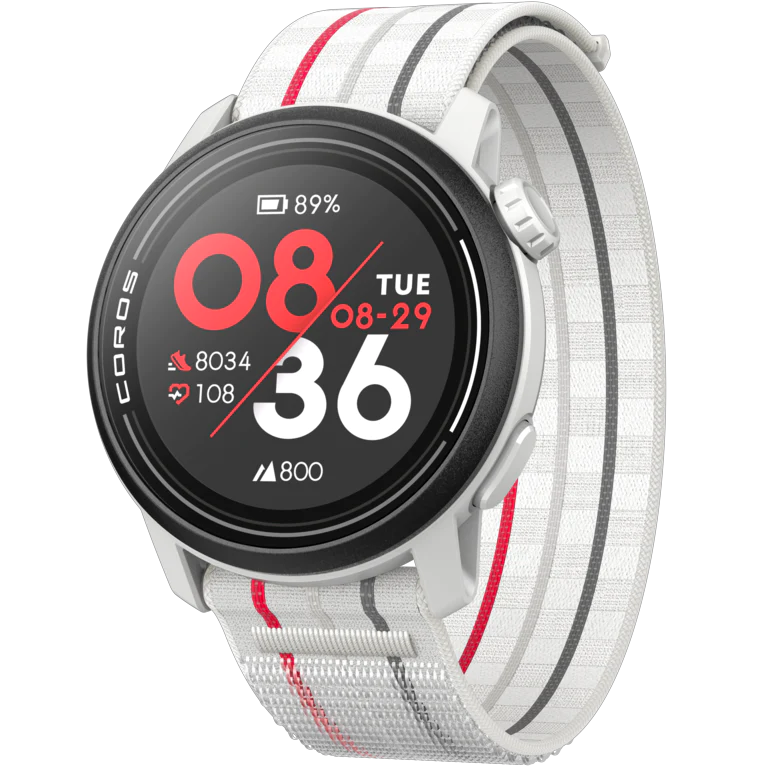 Coros Pace 3 White Nylon GPS Sport Watch