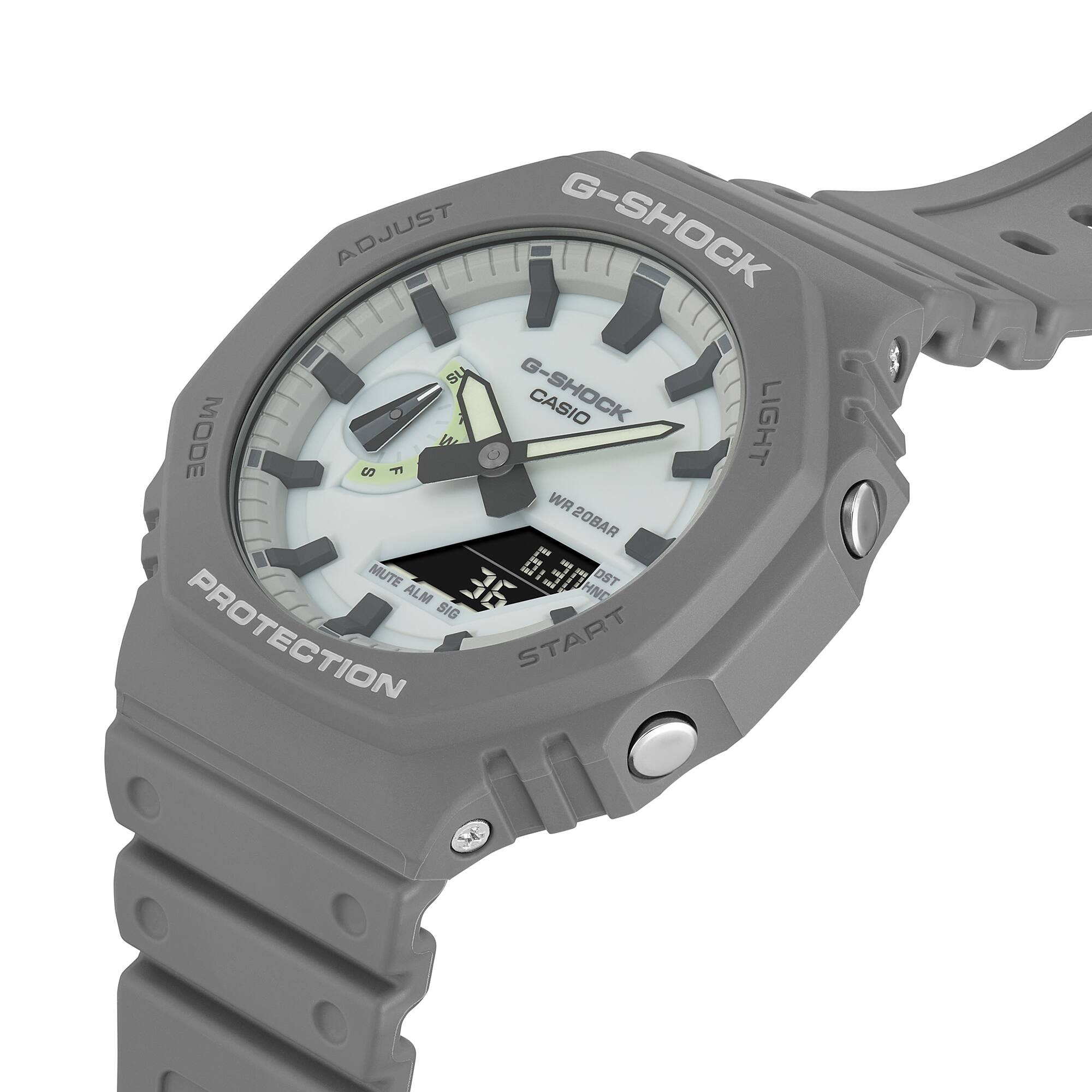 Casio G-Shock GA-2100HD-8ADR Analog Digital Combination