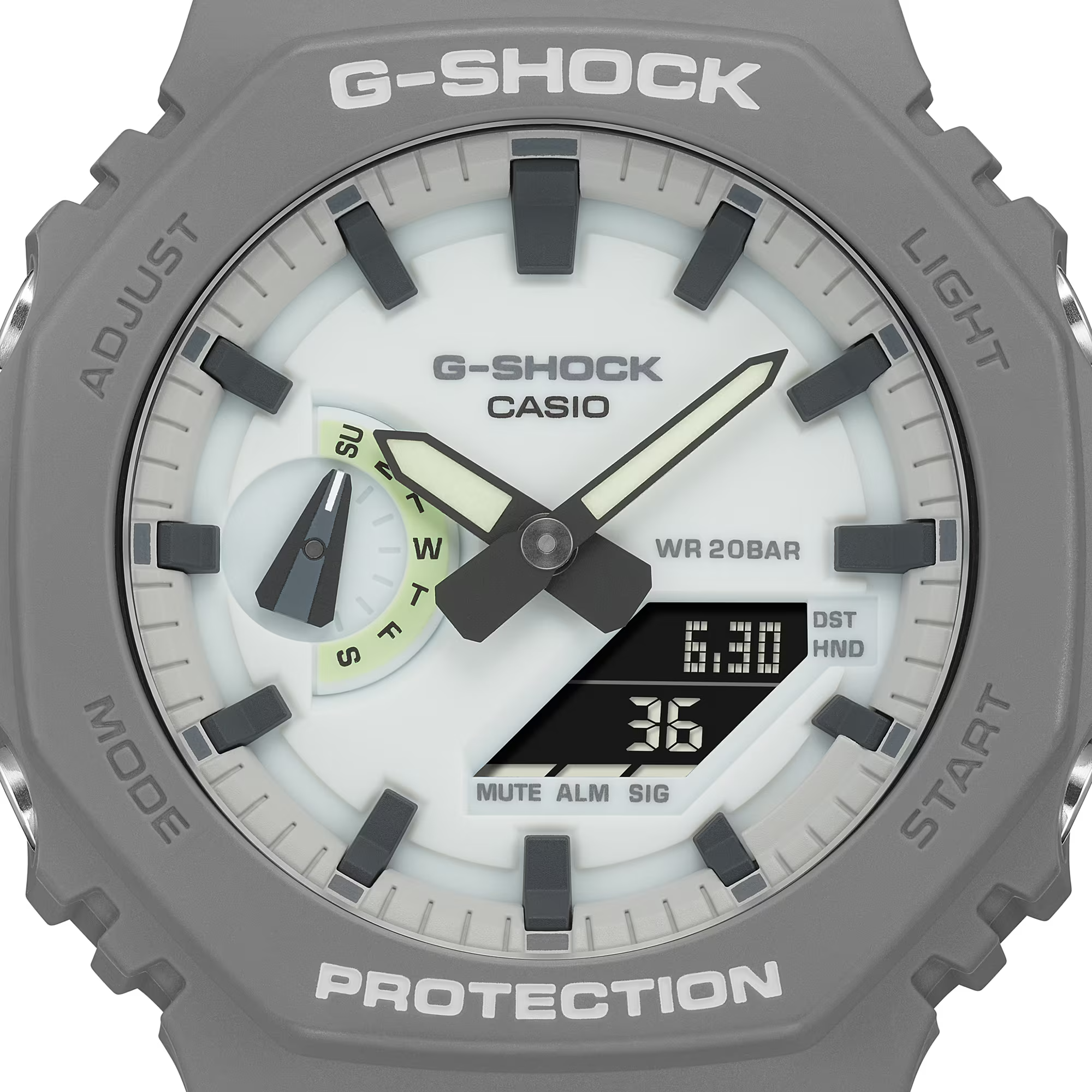 Casio G-Shock GA-2100HD-8ADR Analog Digital Combination