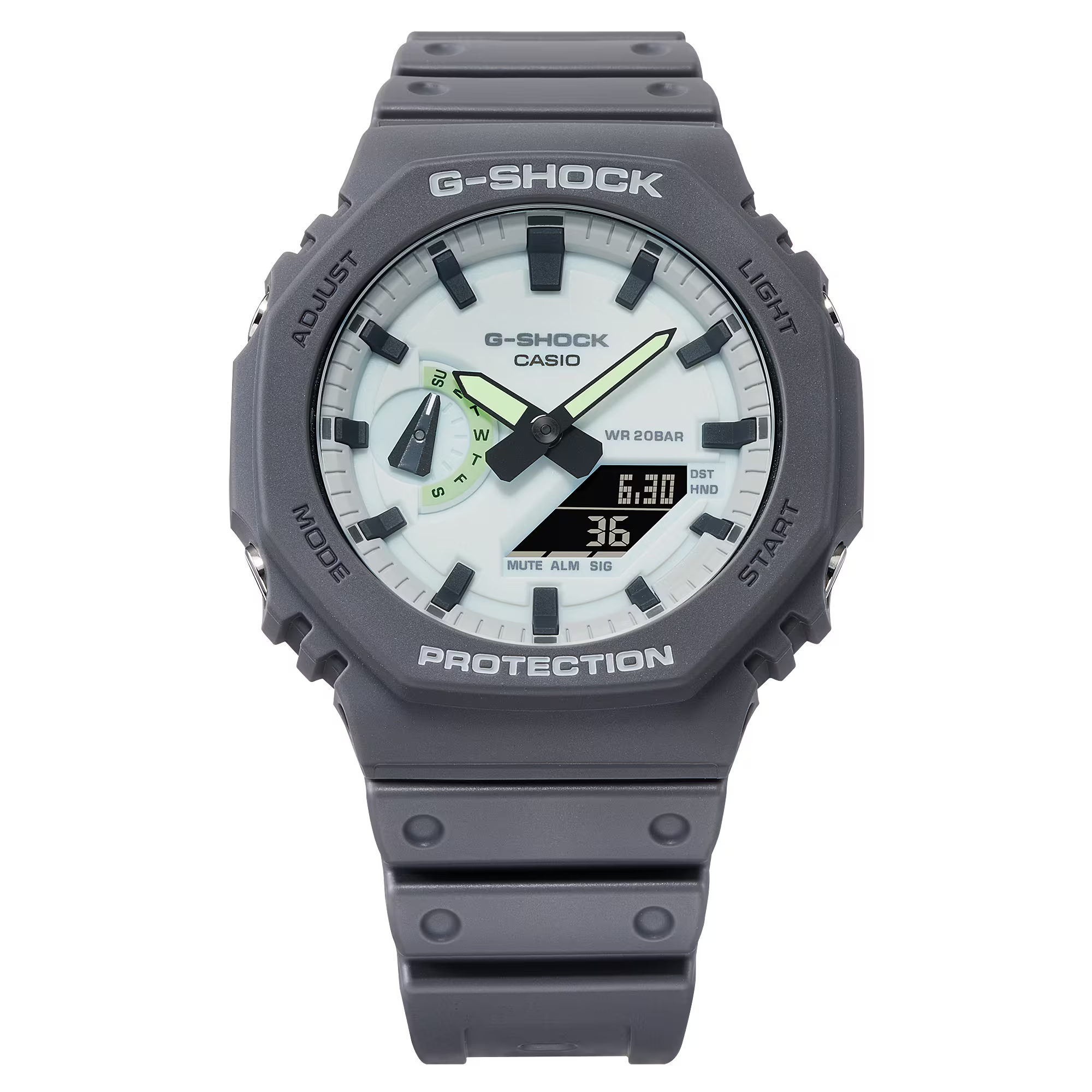 Casio G-Shock GA-2100HD-8ADR Analog Digital Combination