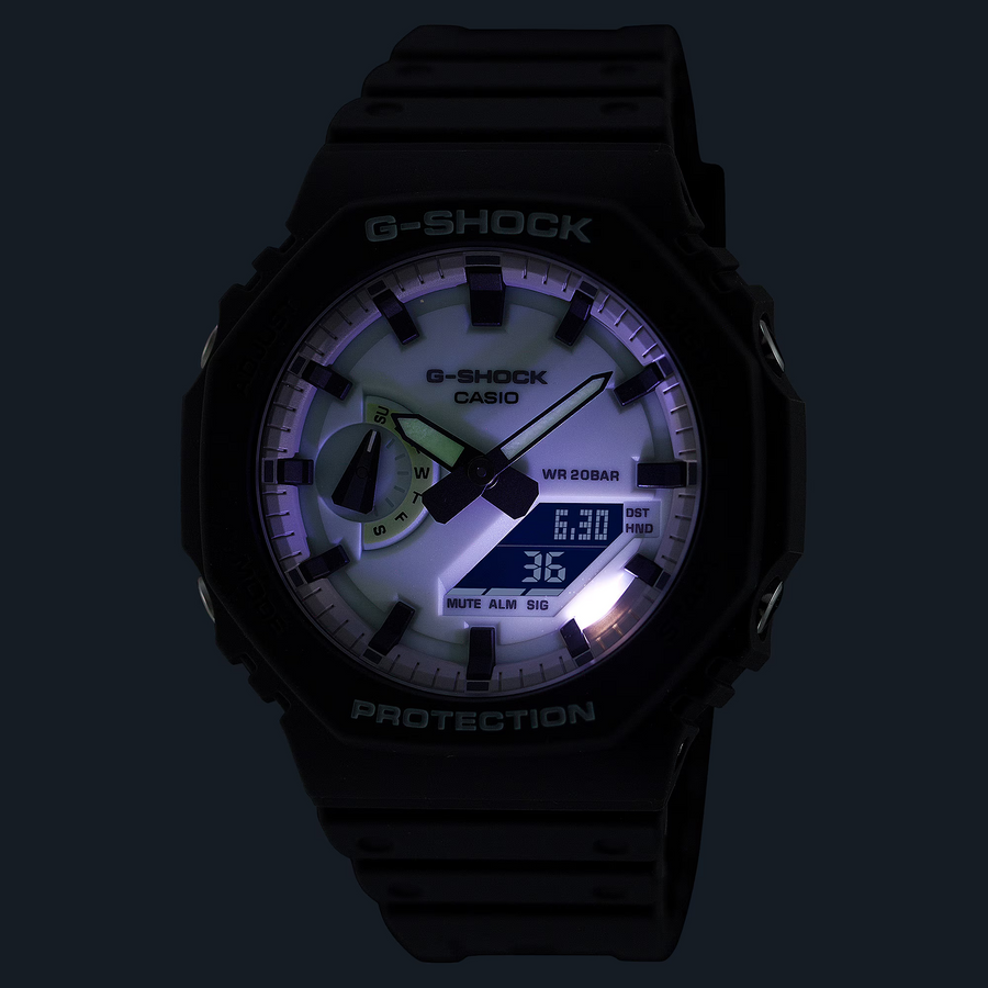 Casio G-Shock GA-2100HD-8ADR Analog Digital Combination