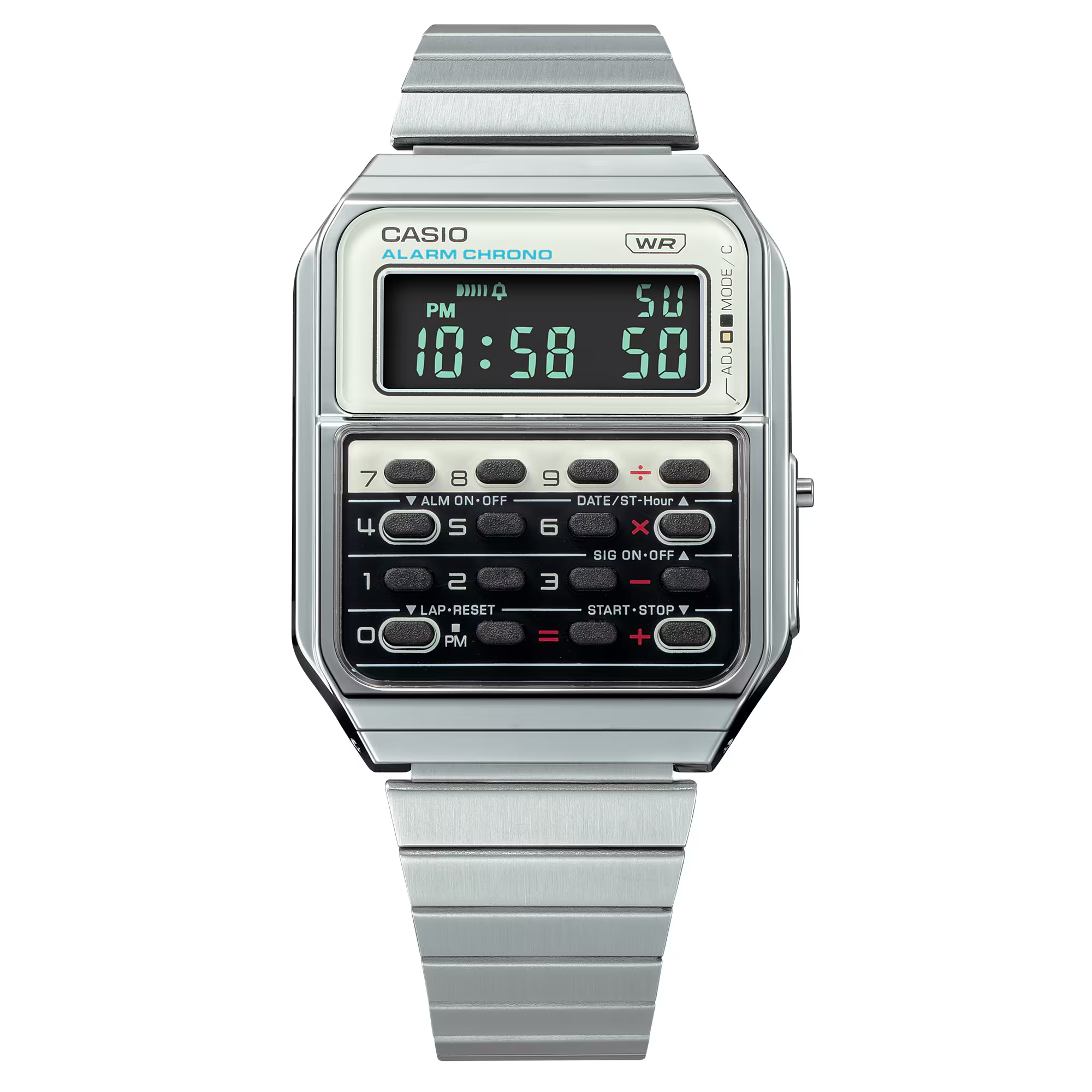 Casio Table Color Casio CA-500WE-7BDF Heritage Colors Vintage Digital – PublicWatch.com