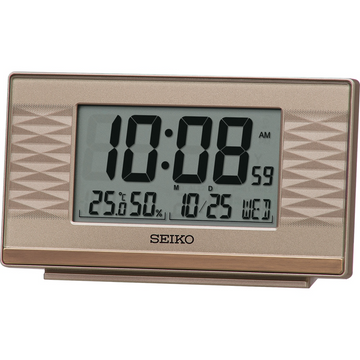 Seiko QHL094P Desk & Table Digital Alarm Clock