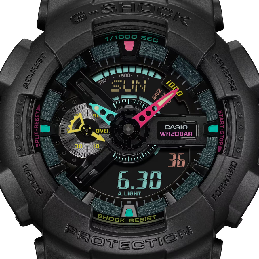 Casio G-Shock GA-110MF-1ADR Analog-Digital Combination