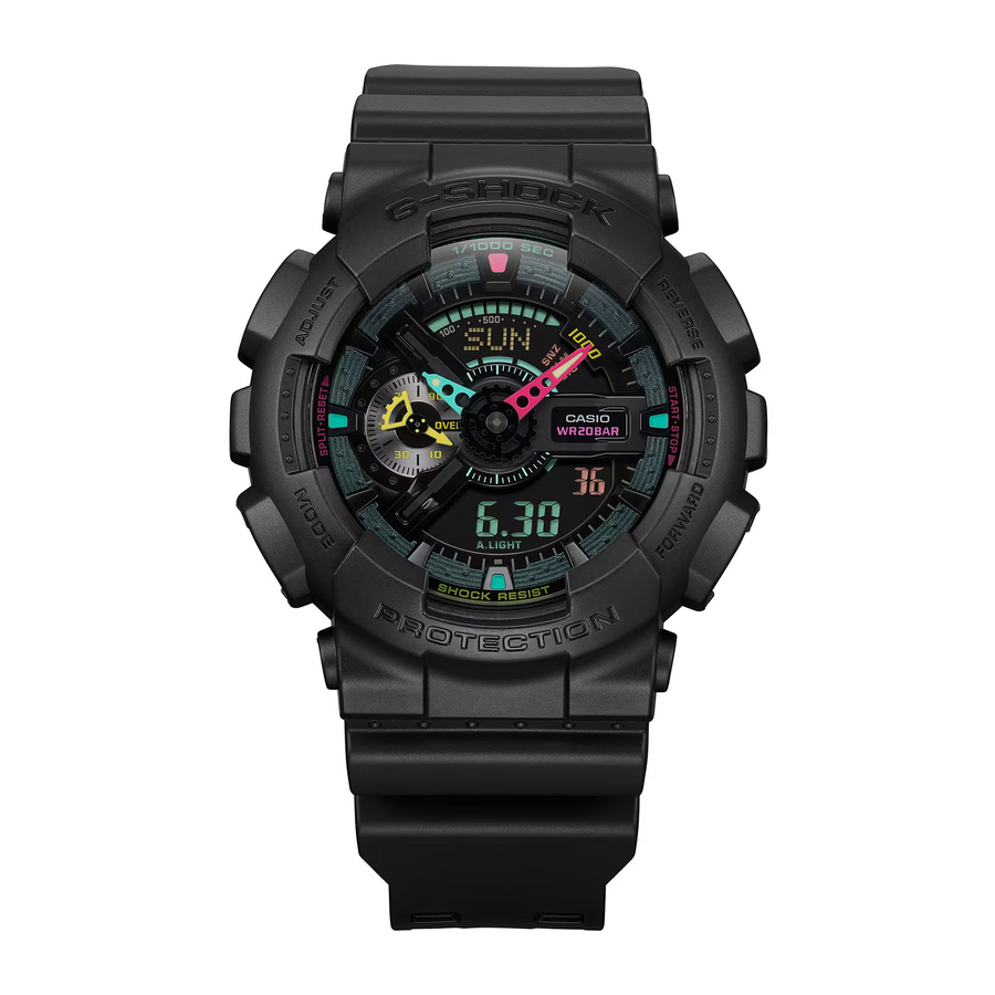 Casio G-Shock GA-110MF-1ADR Analog-Digital Combination