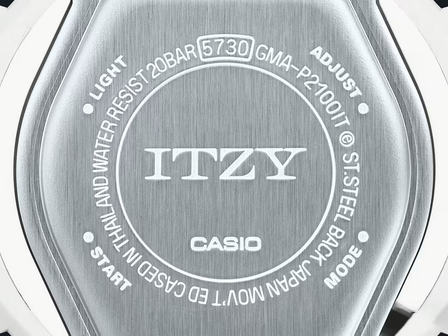 Casio G-Shock GMA-P2100IT-4ADR ITZY Collaboration Models Analog-Digital Combination