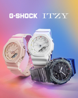 Casio G-Shock GMA-P2100IT-7ADR ITZY Collaboration Models Analog-Digital Combination