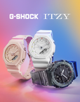 Casio G-Shock GMA-P2100ZY-1ADR ITZY Collaboration Models Analog-Digital Combination