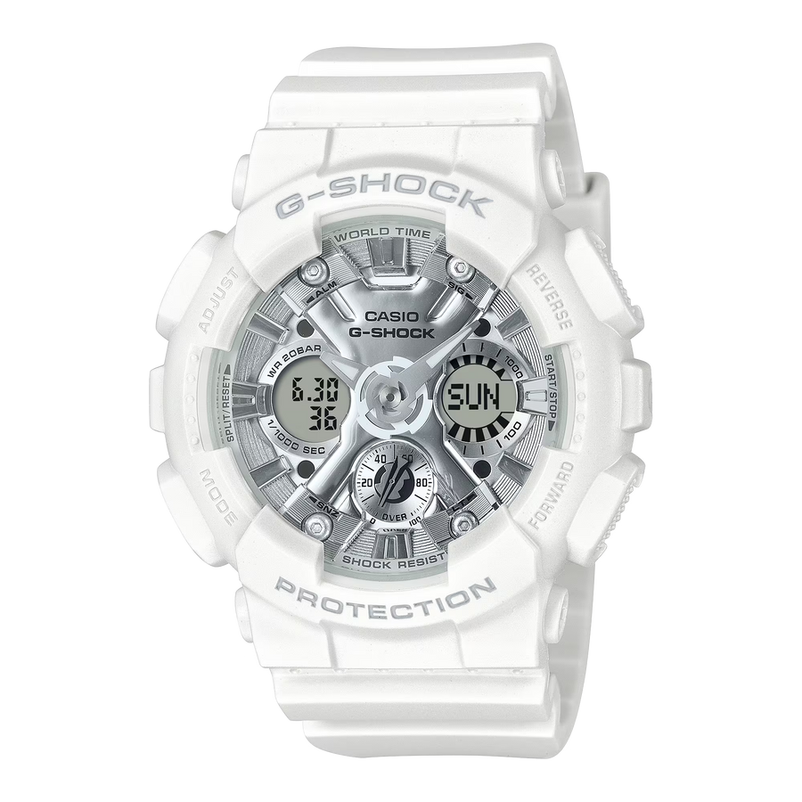 Casio G-Shock GMA-S120VA-7ADR Analog-Digital Combination