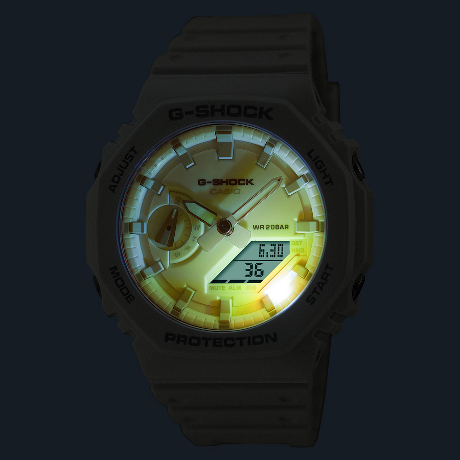 Casio G-Shock GA-2100TL-7ADR Analog Digital Combination