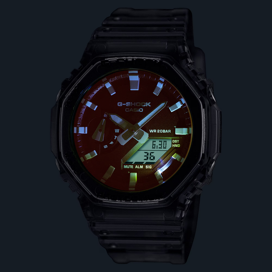 Casio G-Shock GA-2100TLS-8ADR Analog Digital Combination