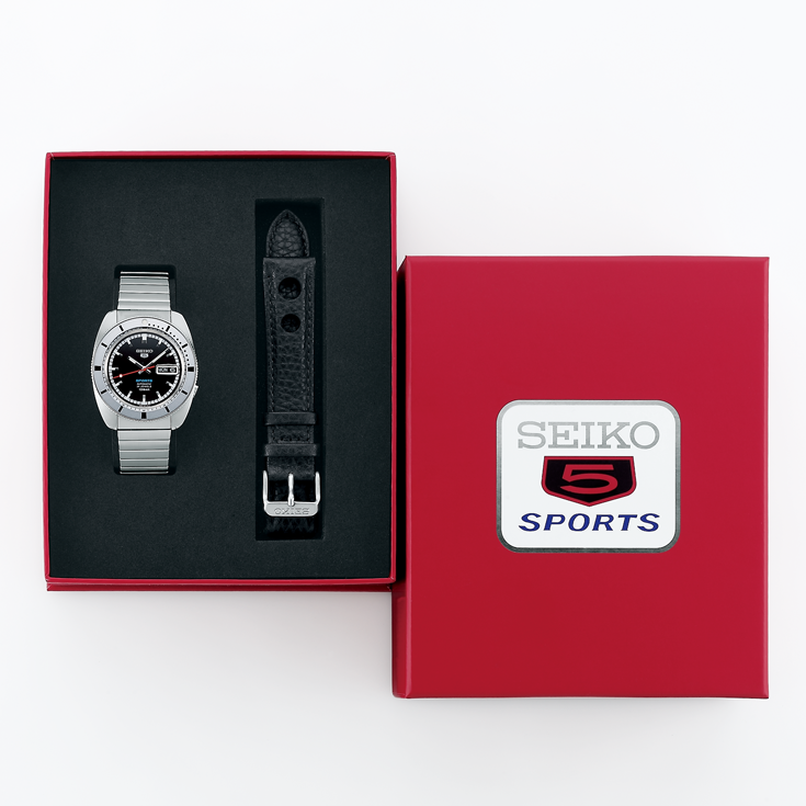 Seiko 5 Sports SRPL05K1 ‘Pepper Black’ 1968 Recreation Limited Edition Automatic