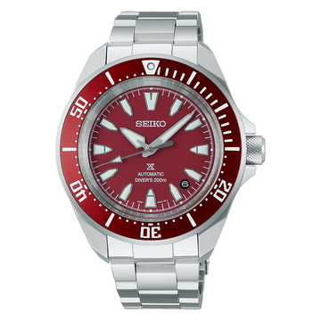 Seiko Prospex SRPL11K1 4R Red Diver's Watch Automatic